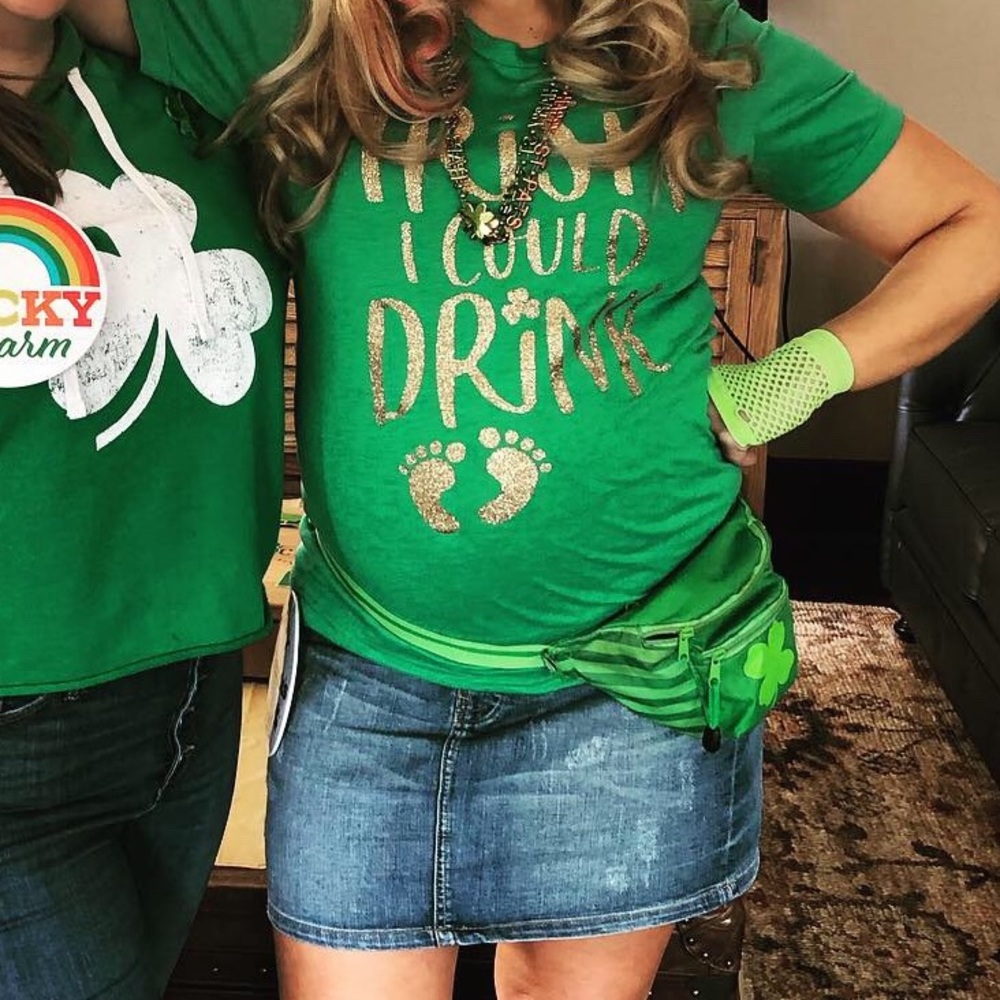 Irish I could Drink St Patrick’s day tee size M